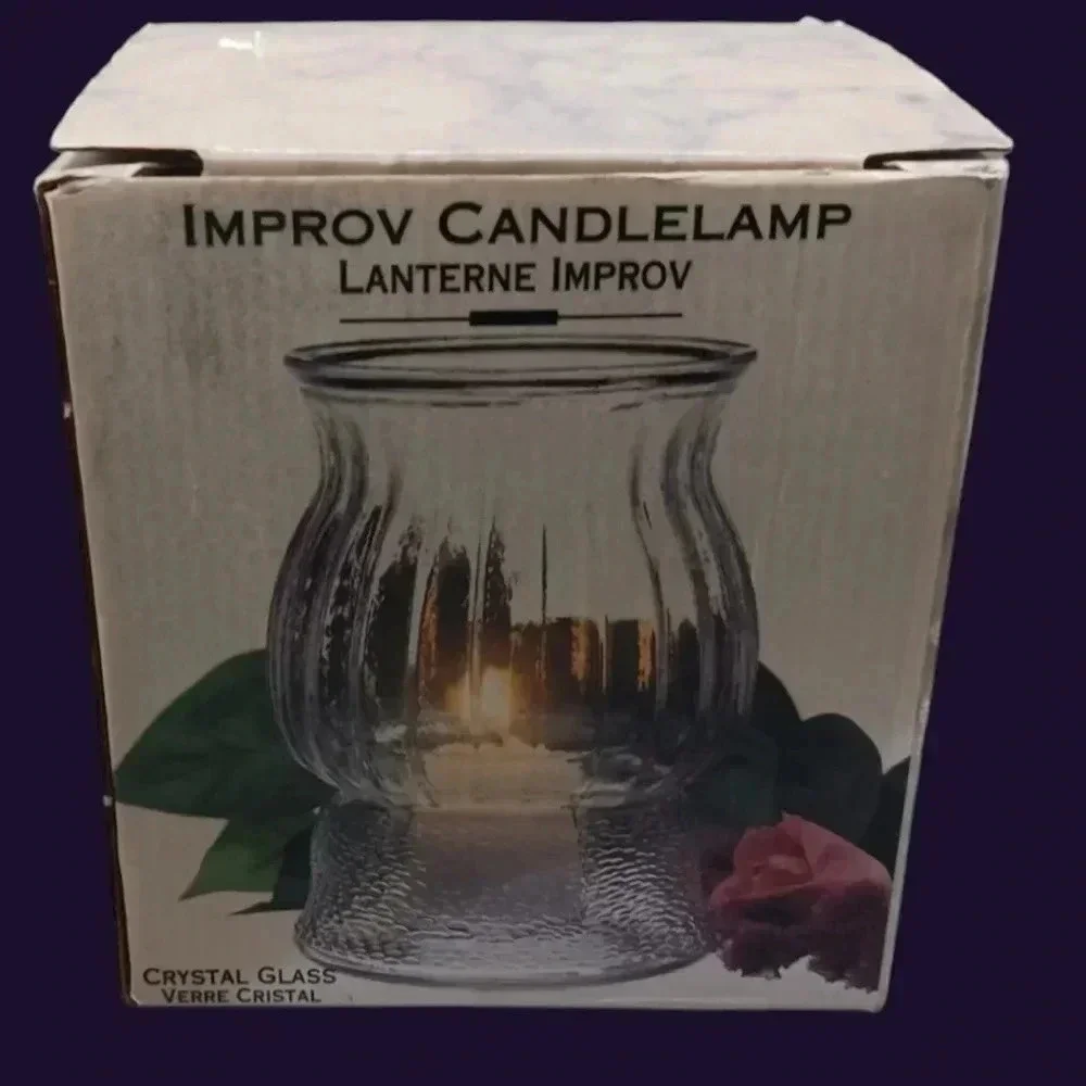 Improv candlelamp 2 pcs w/candle cup